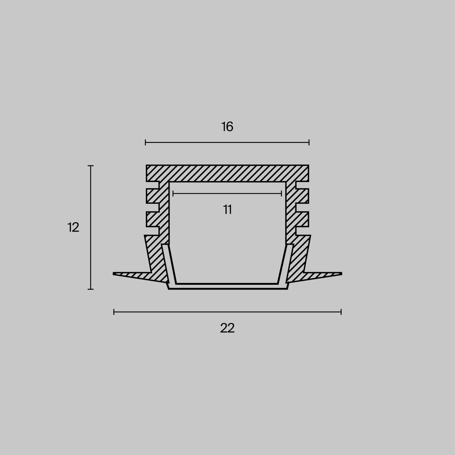 Maytoni Led Strip Профиль ALM006S-2M
