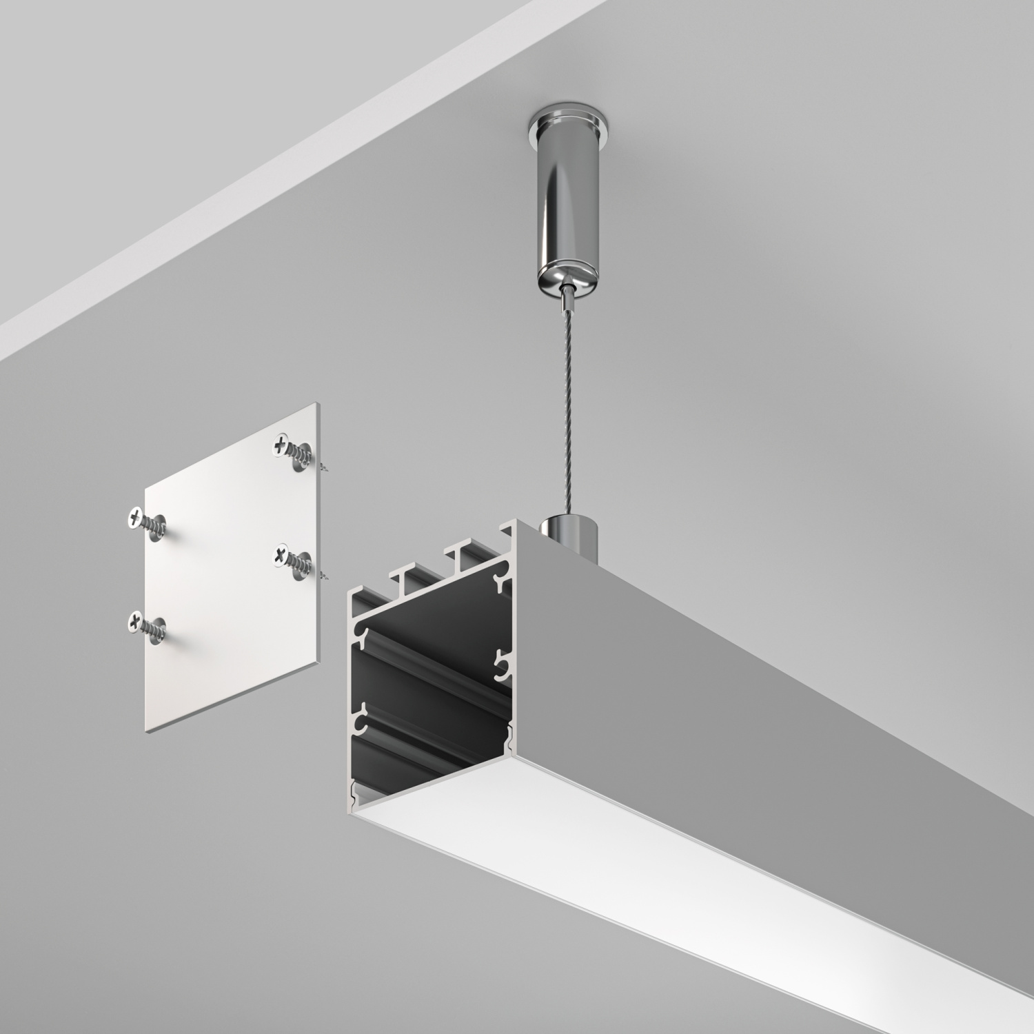 Maytoni Led Strip Профиль ALM-3535B-S-2M