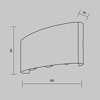 Maytoni Outdoor Strato Архитектурная подсветка цвет: белый O417WL-L6W3K