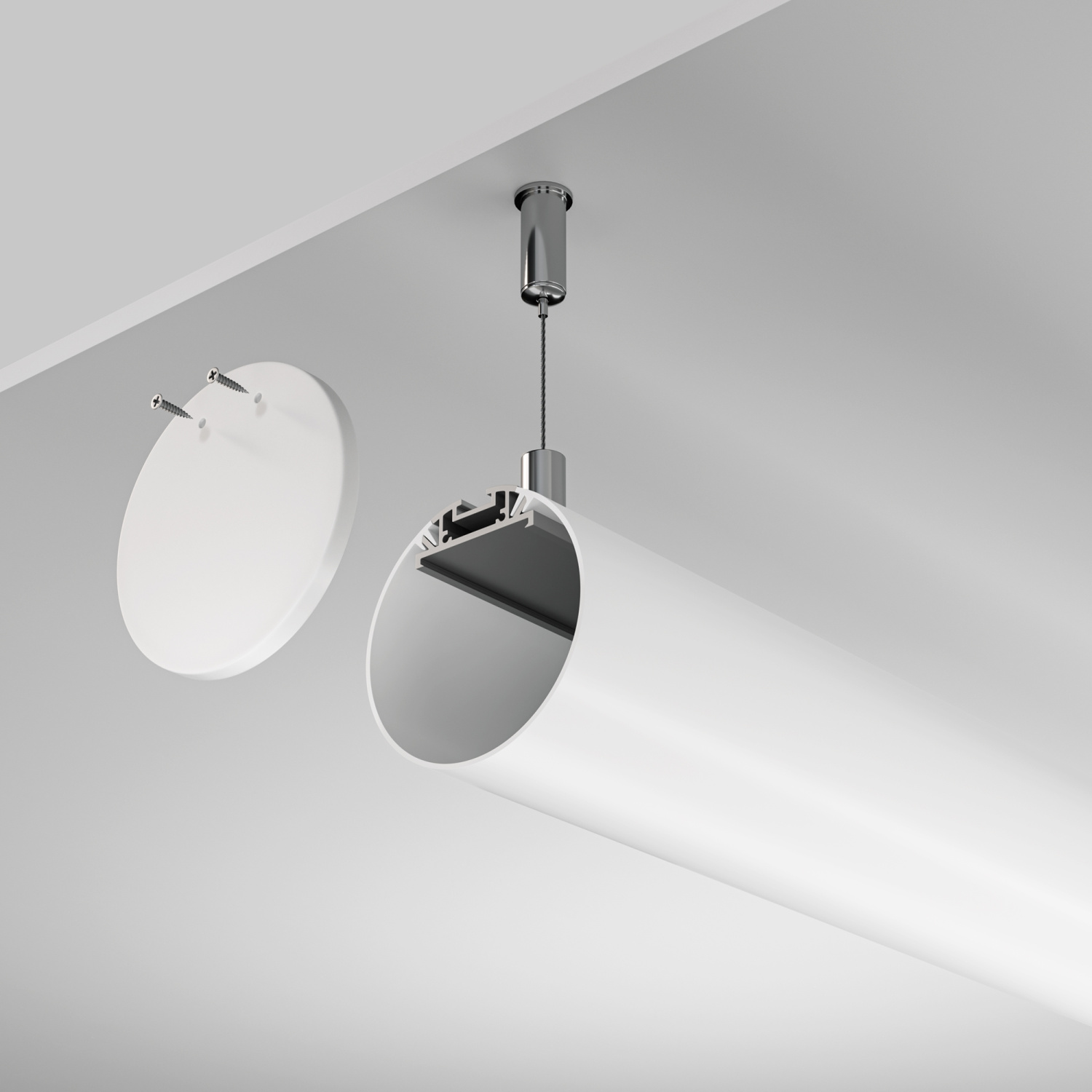 Maytoni Led Strip Профиль ALM-D60-S-2M