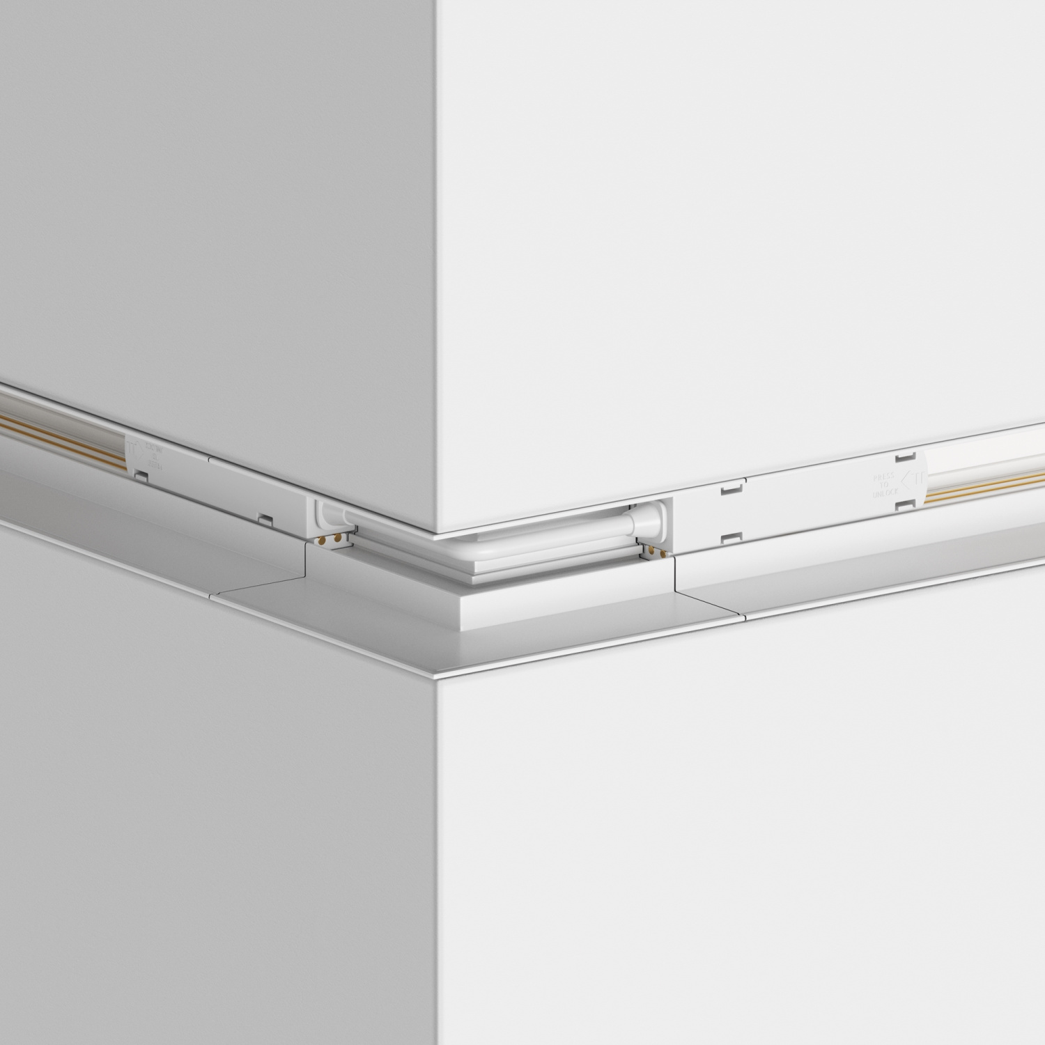 Maytoni Technical Коннектор угловой внешний Gravity встраиваемый белый TRX010OCL-22W