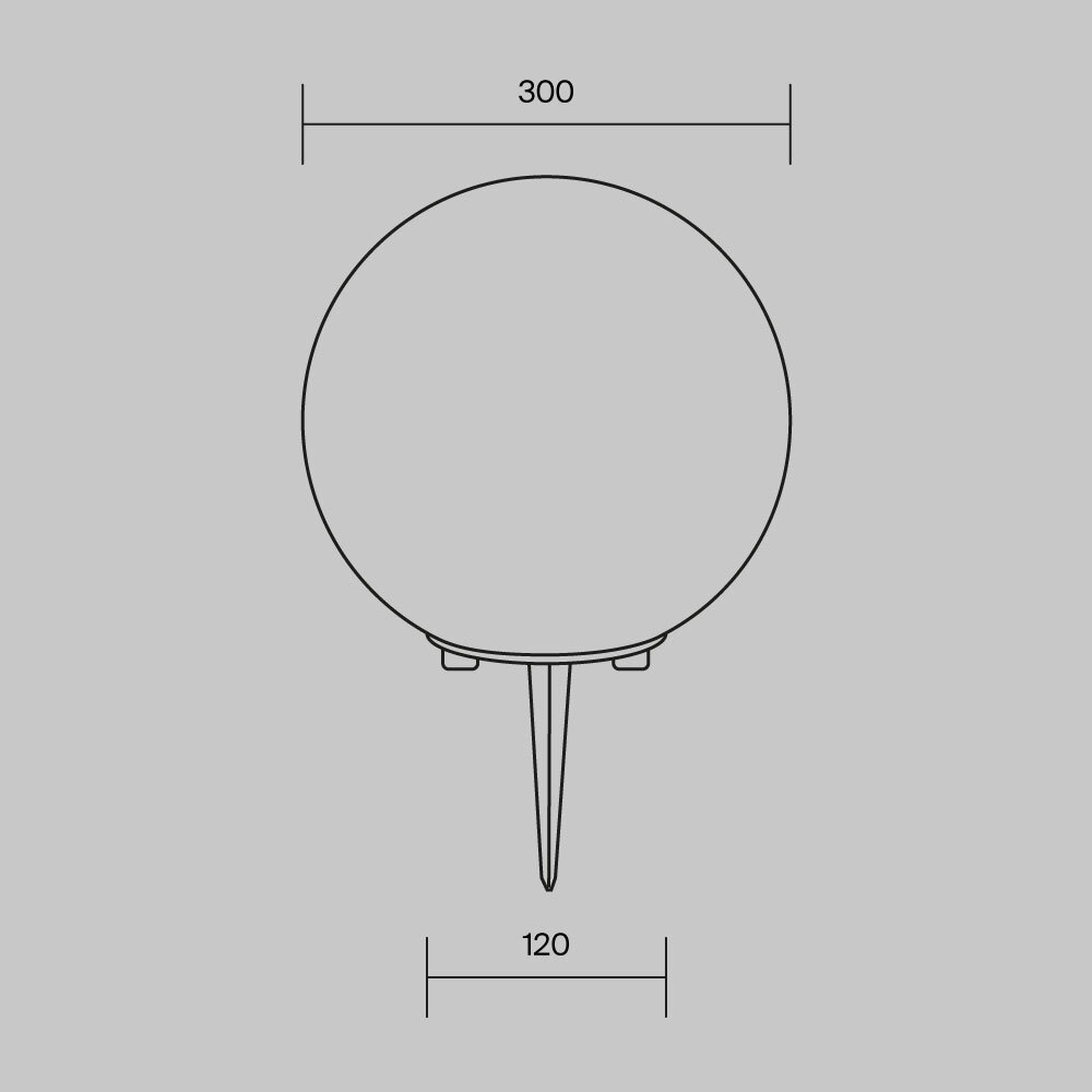 Maytoni Outdoor Erda Ландшафтный светильник цвет: белый O594FL-01W