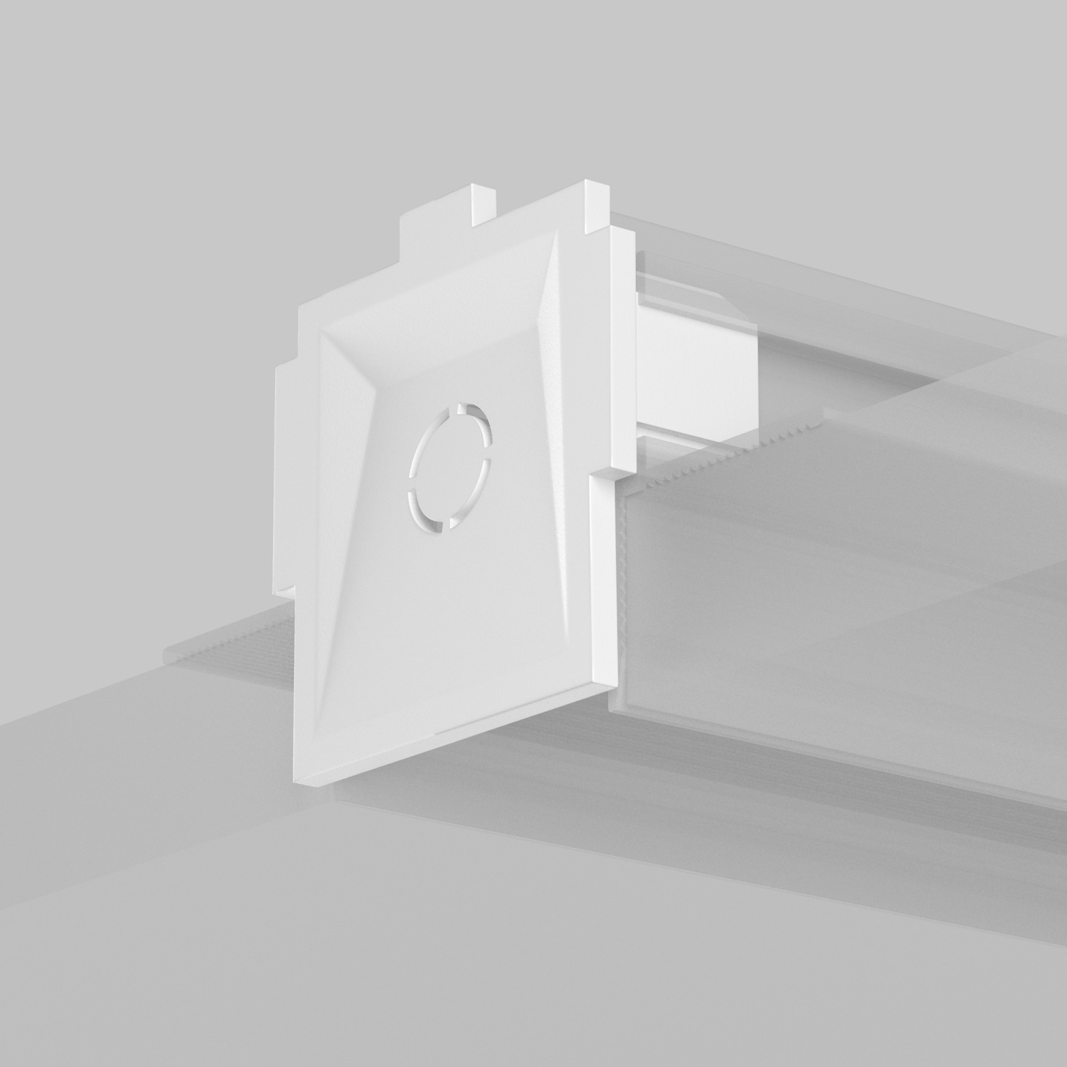 Maytoni Technical Комплект заглушек к встраиваемому шинопроводу Radity 2шт TRA084EC-12W