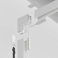 Maytoni Technical Коннектор угловой внутренний Gravity накладной белый TRX010ICL-21W