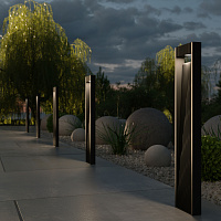 Maytoni Outdoor Sten Ландшафтный светильник цвет: графит O444FL-L13GF3K1