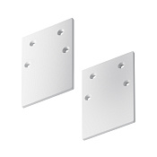 Maytoni Technical Заглушка торцевая 2шт Gravity накладной белый TRA010EC-41W