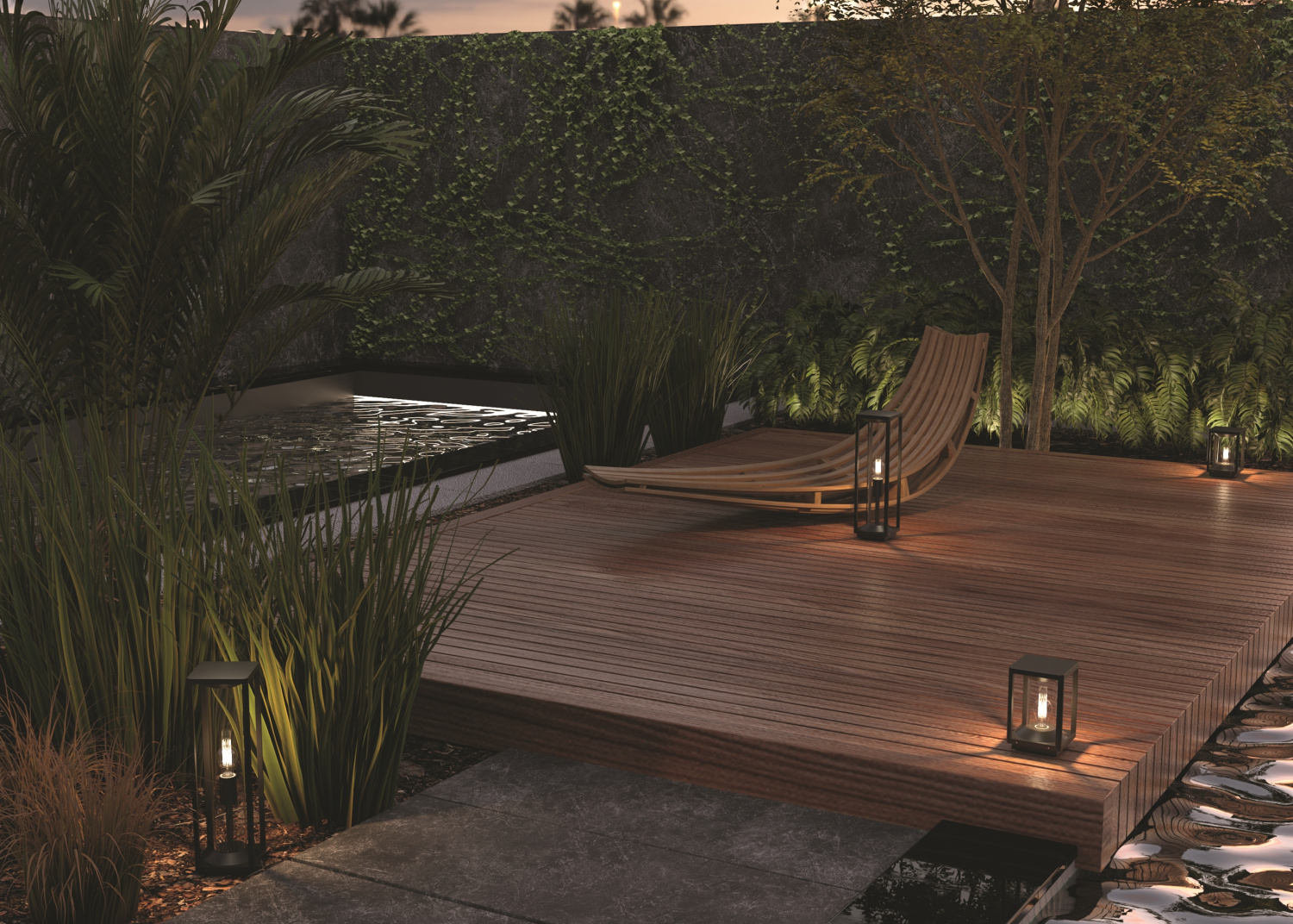 Maytoni Outdoor Cell Ландшафтный светильник цвет: графит O452FL-01GF