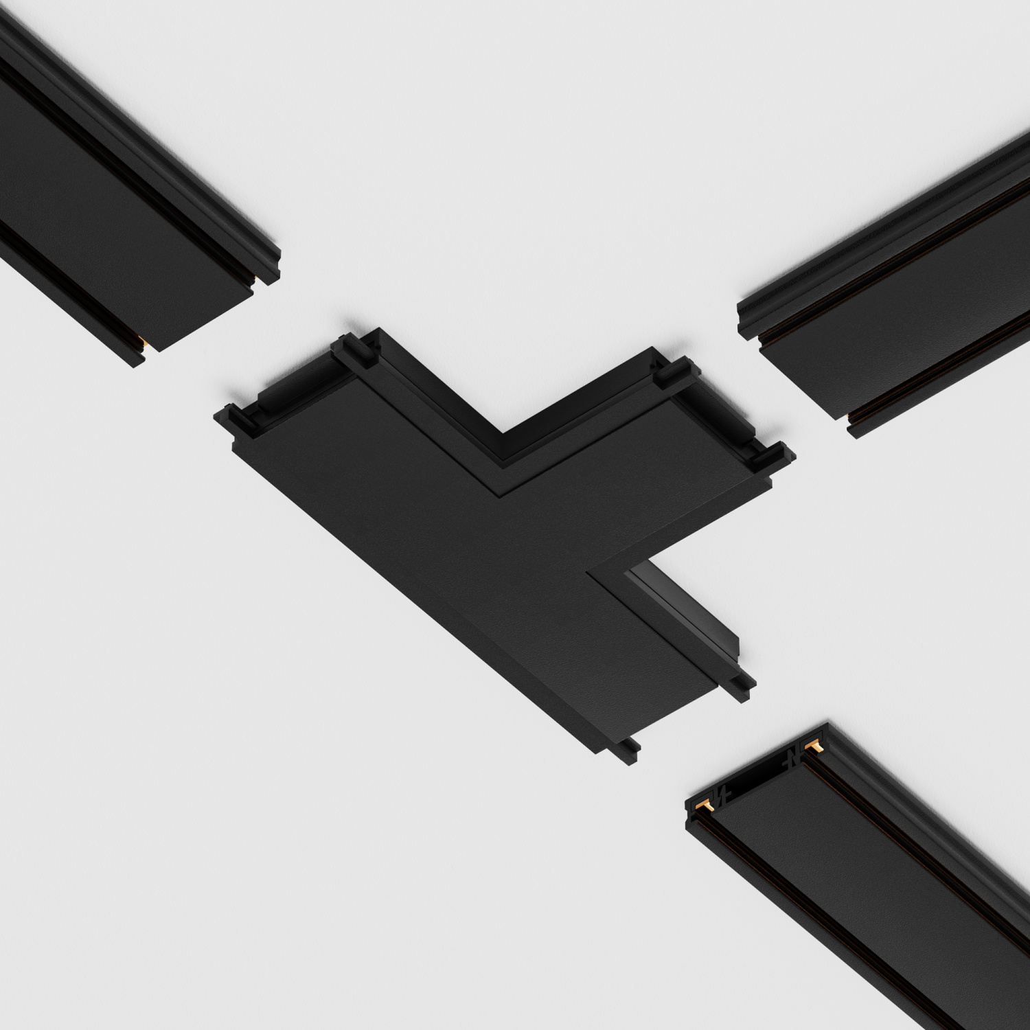 Maytoni Technical Коннектор питания T-образный Radity черный TRA084CT-11B