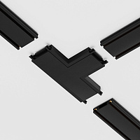 Maytoni Technical Коннектор питания T-образный Radity черный TRA084CT-11B