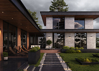 Maytoni Outdoor Sleek Ландшафтный светильник цвет: графит O477FL-L4GF3K