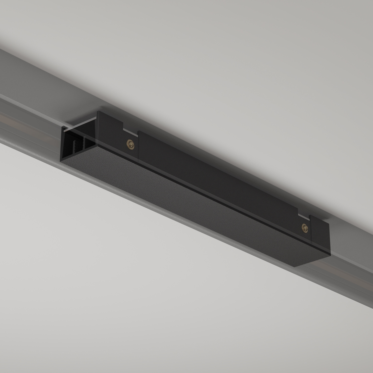 Maytoni Technical Коннектор питания прямой Basity, черный TRA172IPC-1B