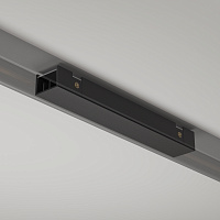 Maytoni Technical Коннектор питания прямой Basity, черный TRA172IPC-1B