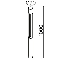 Maytoni Outdoor Mill Ландшафтный светильник цвет: графит O427FL-L12GF3K