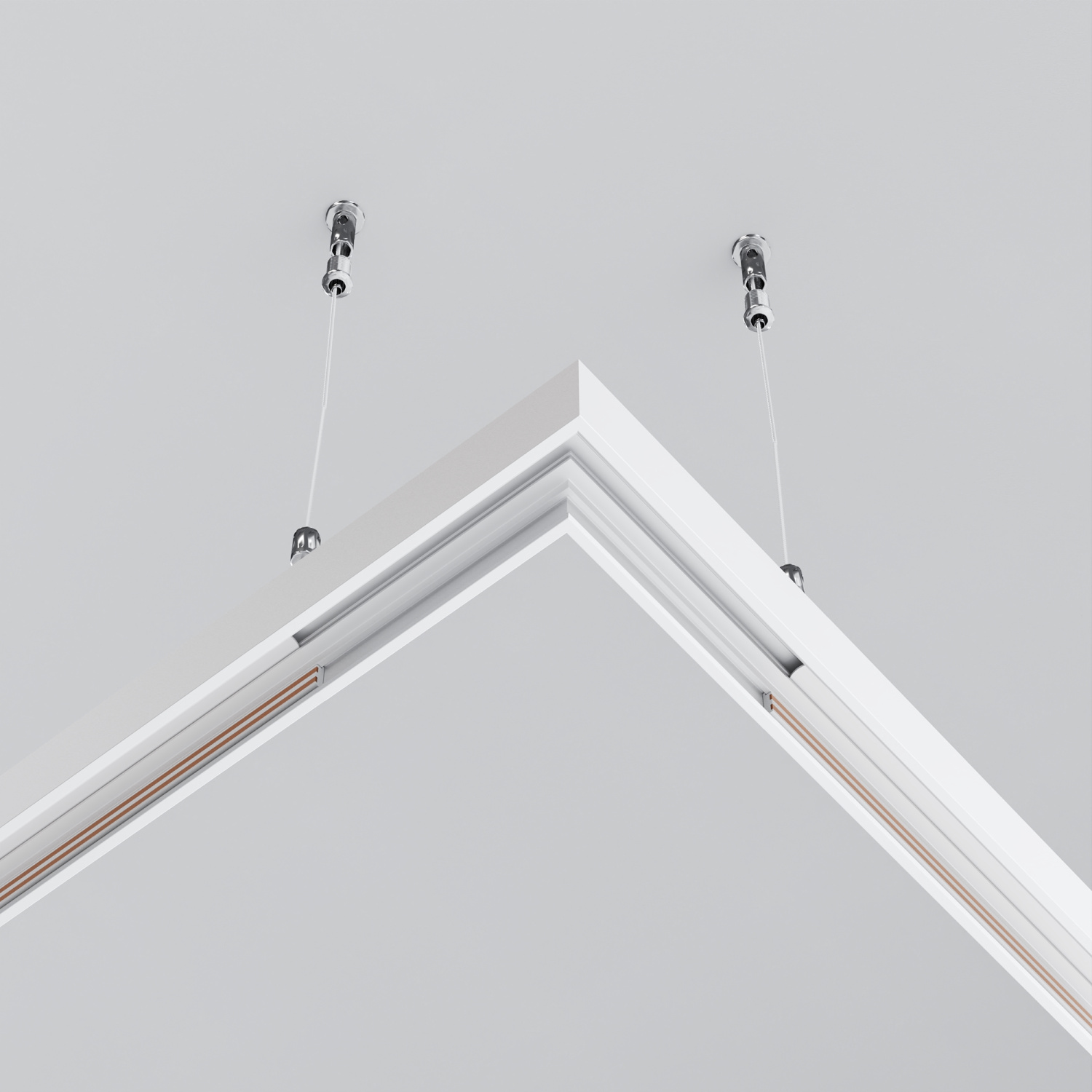 Maytoni Technical Коннектор угловой Exility накладной низкопрофильный TRAM034CL-41W