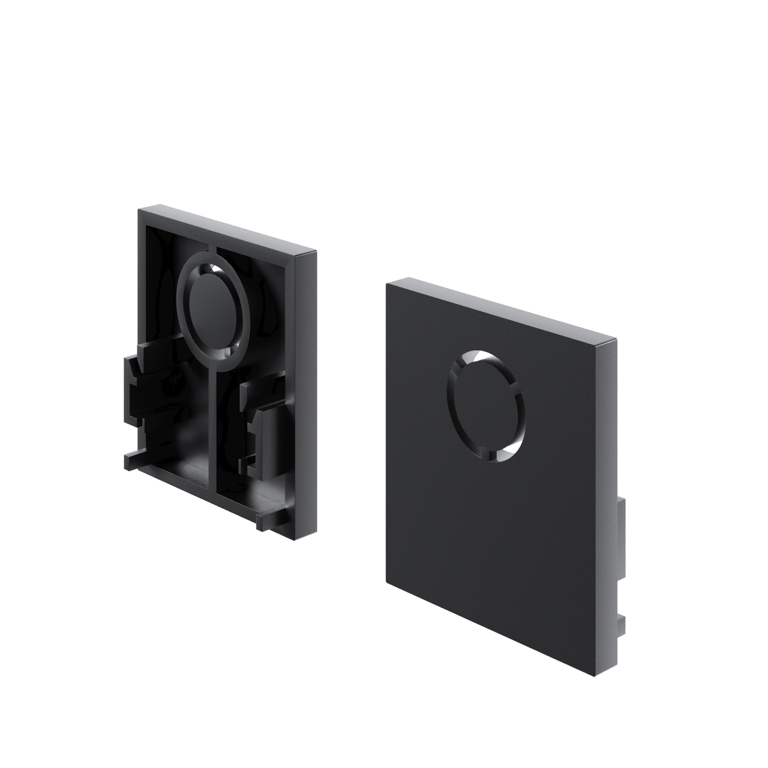 Maytoni Technical Заглушки для накладного низкопрофильного шинопровода Exility 2шт. TRAM034EC-41B