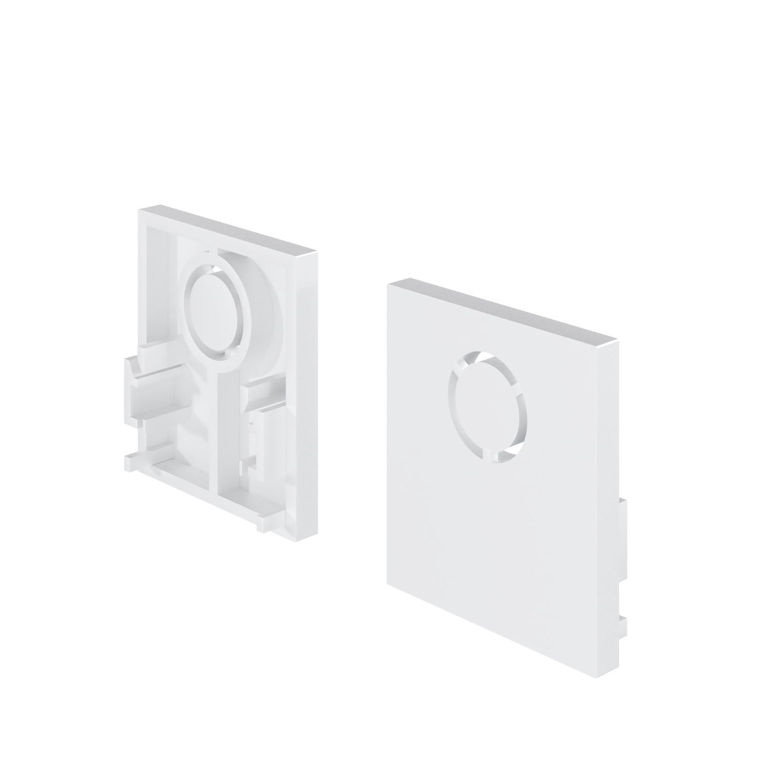 Maytoni Technical Заглушки для накладного низкопрофильного шинопровода Exility 2шт. TRAM034EC-41W