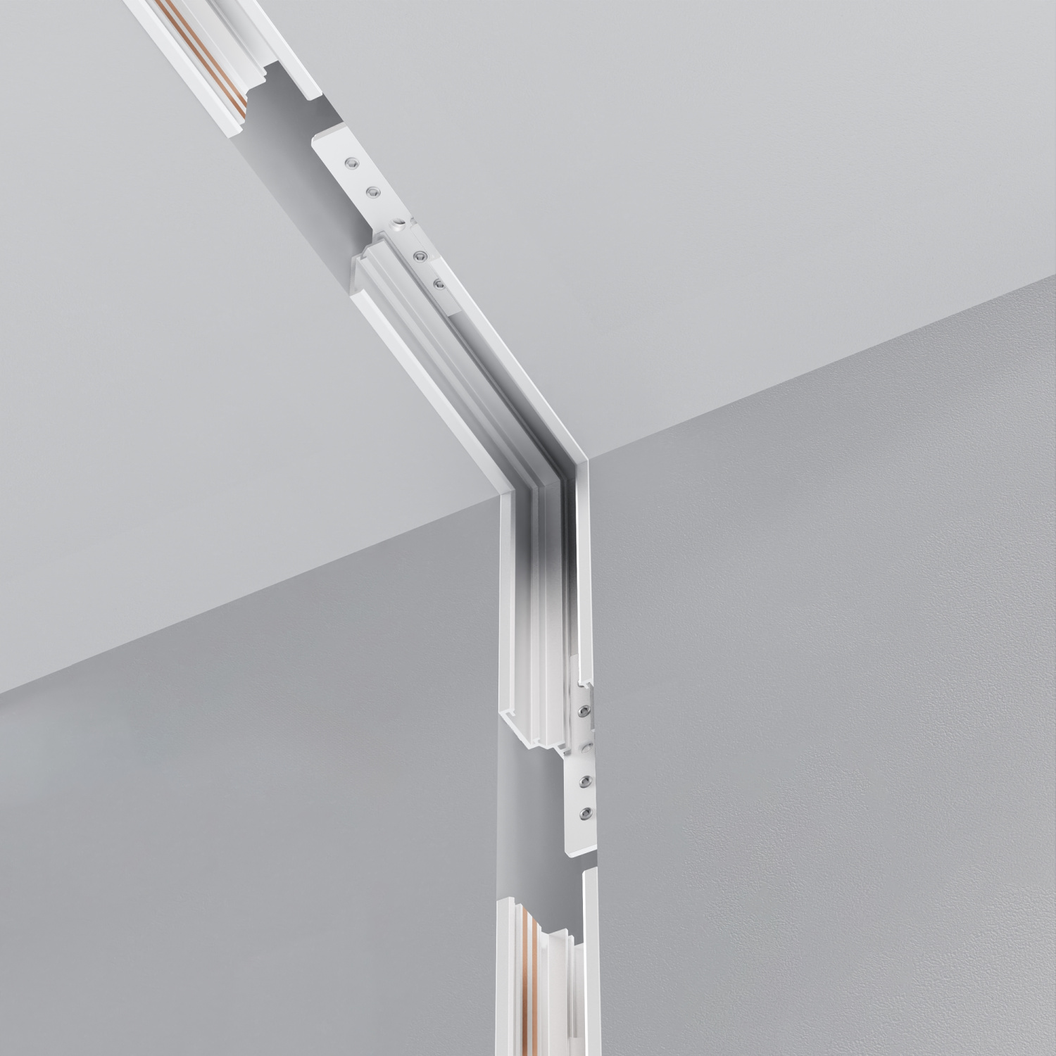 Maytoni Technical Коннектор внутренний для встраиваемого низкопрофильного шинопровода Exility TRAM034ICL-42W