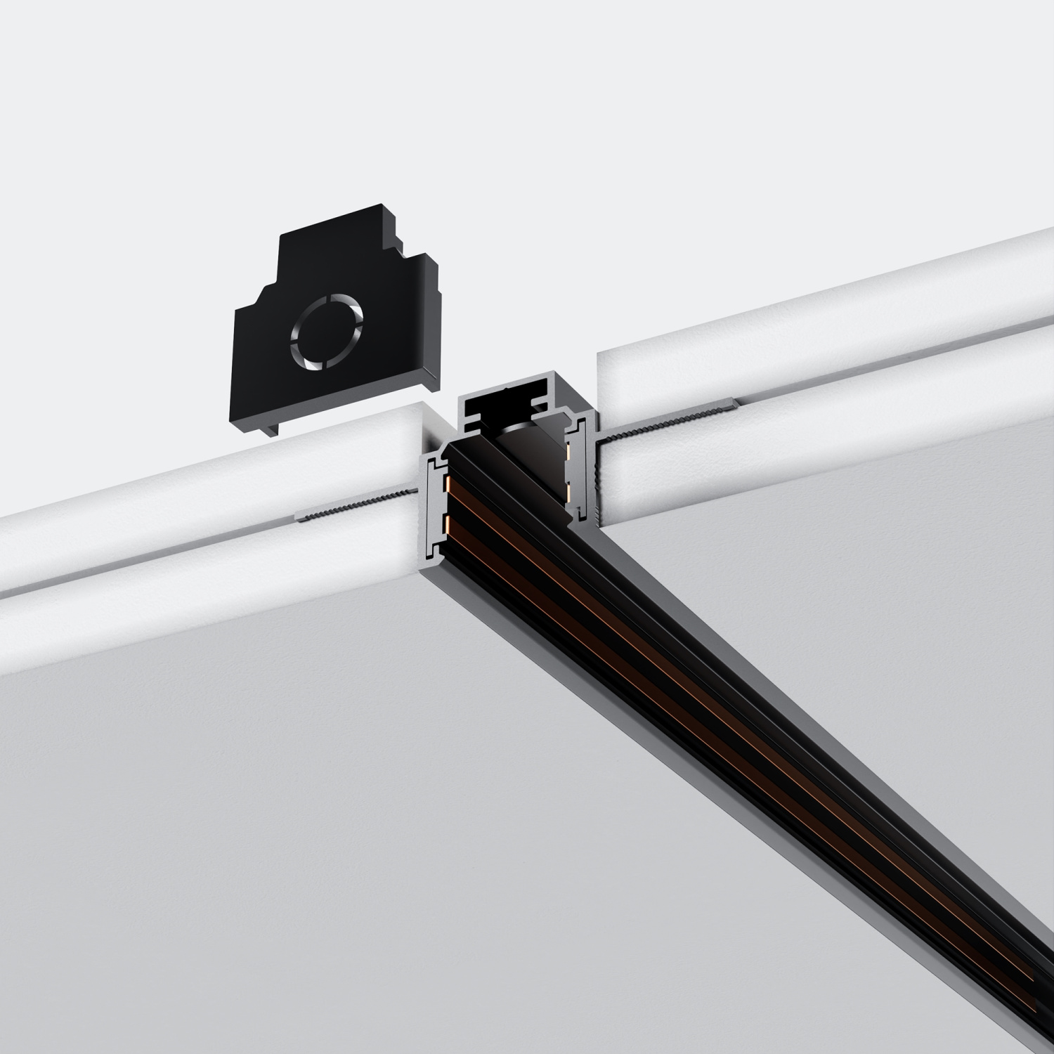 Maytoni Technical Заглушки для встраиваемого низкопрофильного шинопровода Exility 2шт. TRAM034EC-42B