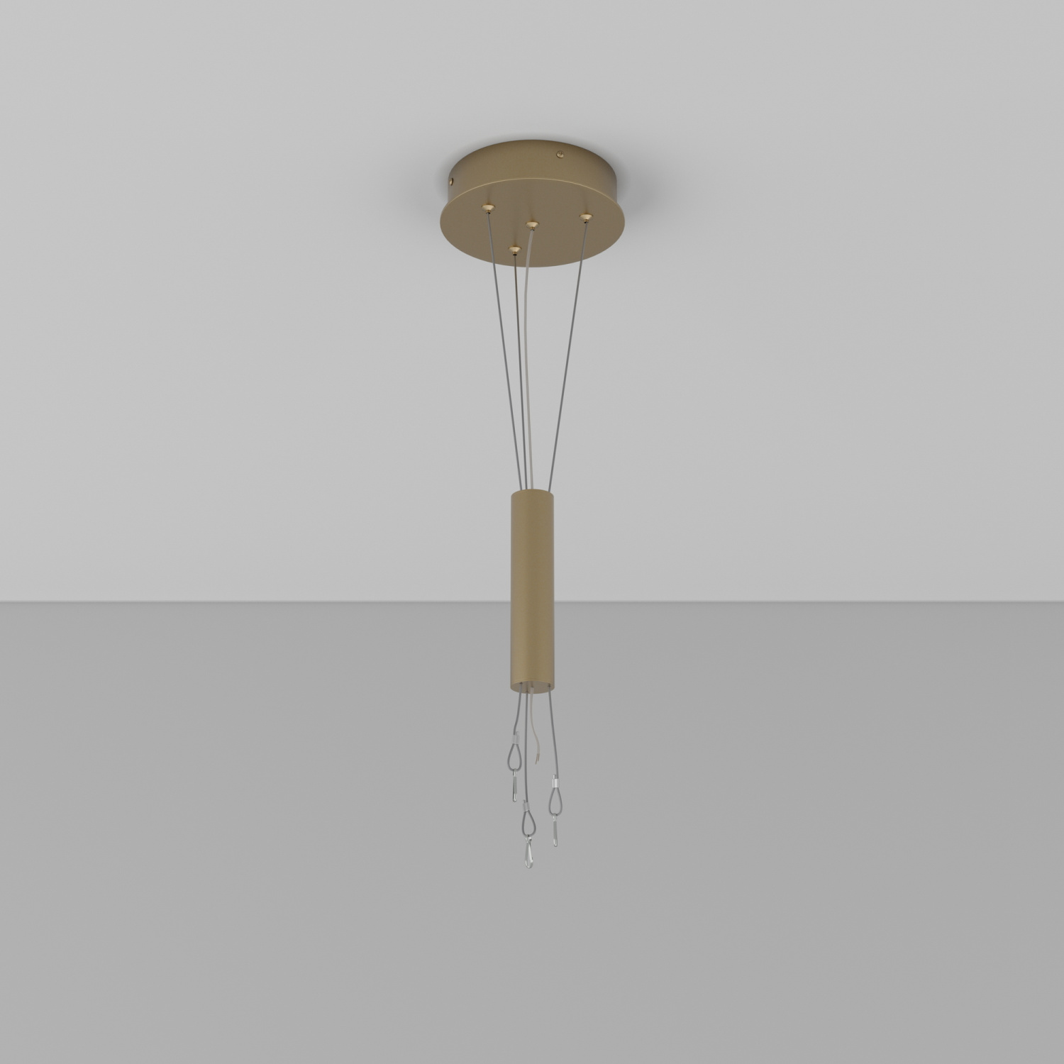 Maytoni Technical Zon Универсальное крепление цвет: матовое золото C032C-03-MG