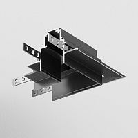 Maytoni Technical Коннектор угловой Gravity встраиваемый черный TRX010CL-22B