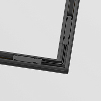 Maytoni Technical Коннектор угловой Gravity встраиваемый черный TRX010CL-22B