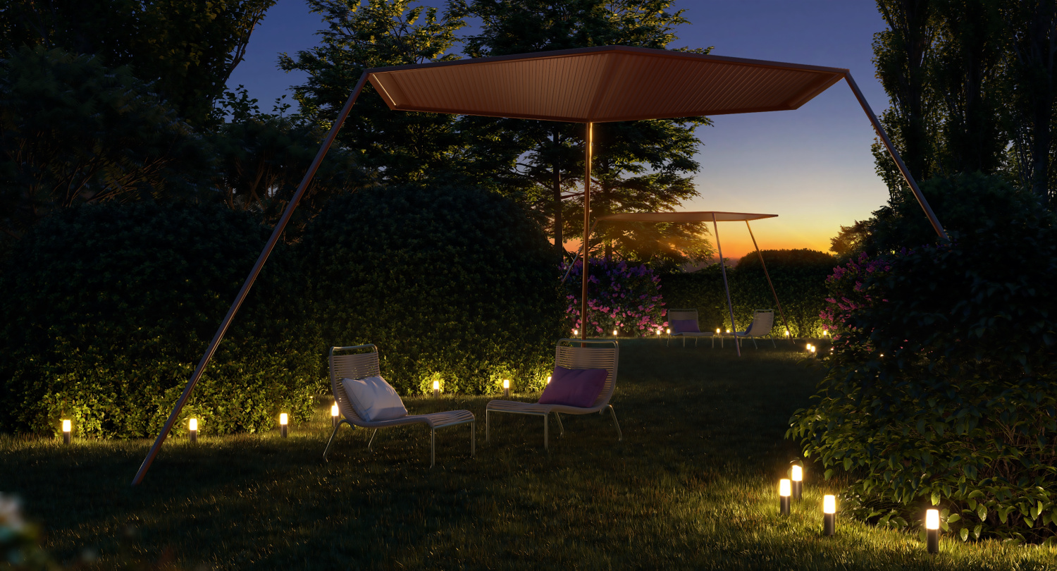 Maytoni Outdoor Talpa Ландшафтный светильник цвет: черный O416FL-L3B3K