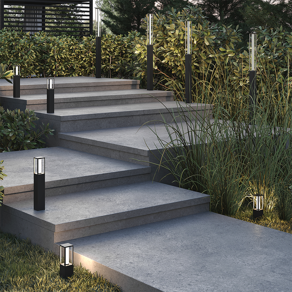 Maytoni Outdoor Expo Садово-парковый светильник цвет: черный O480FL-L25B3K