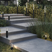 Maytoni Outdoor Expo Садово-парковый светильник цвет: черный O480FL-L25B3K