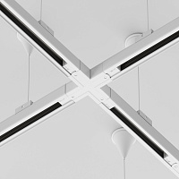 Maytoni Technical Коннектор Х-образный Trinity белый TRA005CX-31W