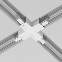 Maytoni Technical Коннектор Х-образный Trinity белый TRA005CX-31W