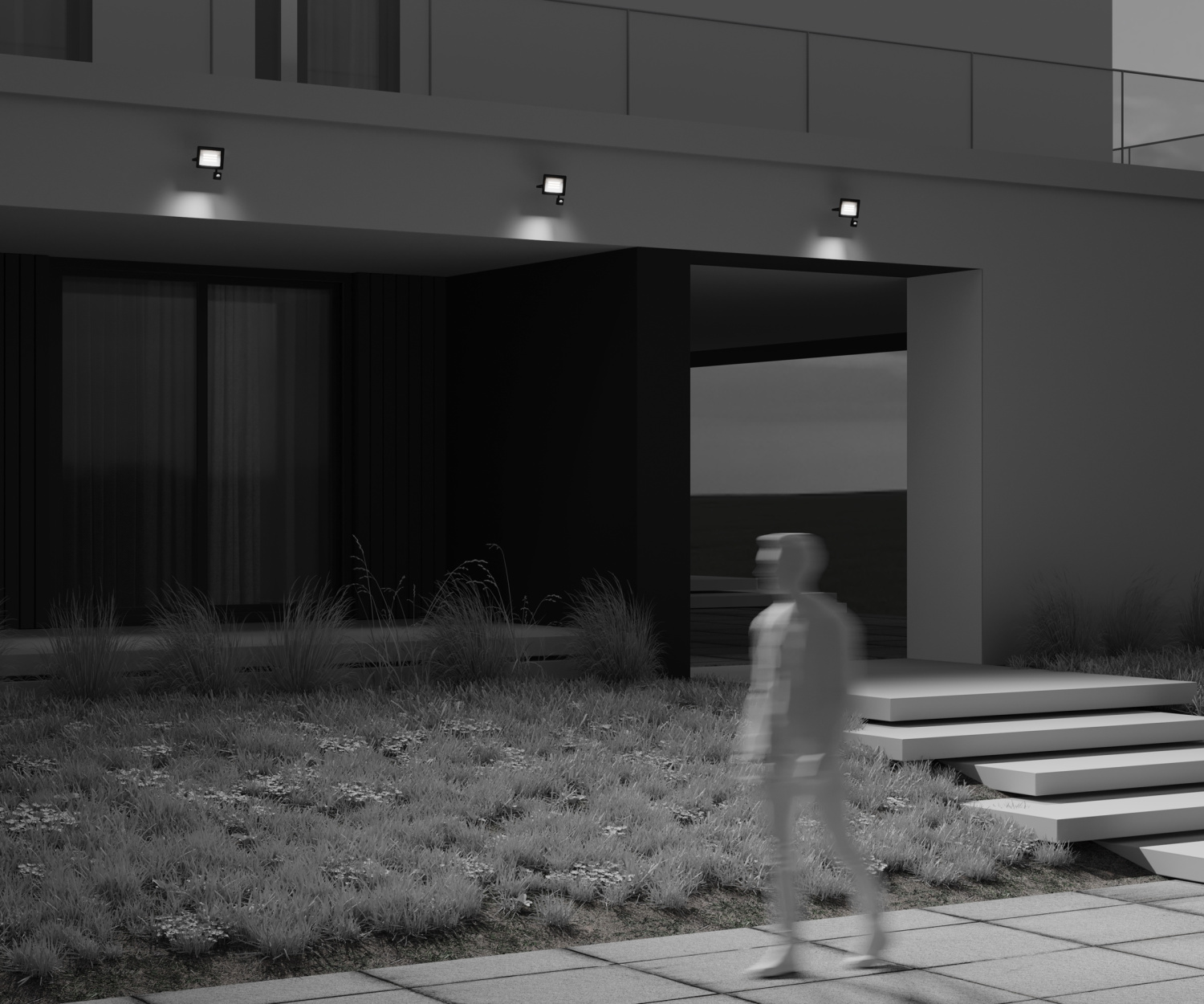 Maytoni Outdoor Flood Прожектор цвет: черный FL001-L30B4KSR