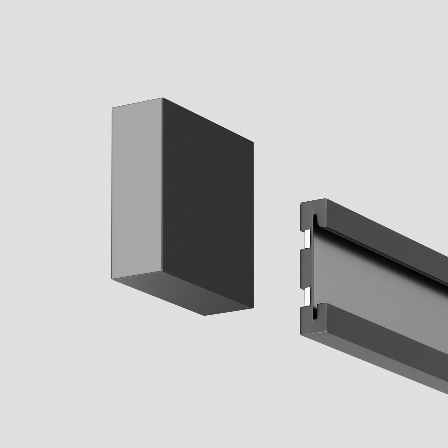 Maytoni Technical Заглушки для шинопровода Flexity, 2шт. TRA200EC-11B