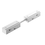 Maytoni Technical Коннектор питания прямой гибкий 5см Exility белый TRA034CPC-42W-5-1