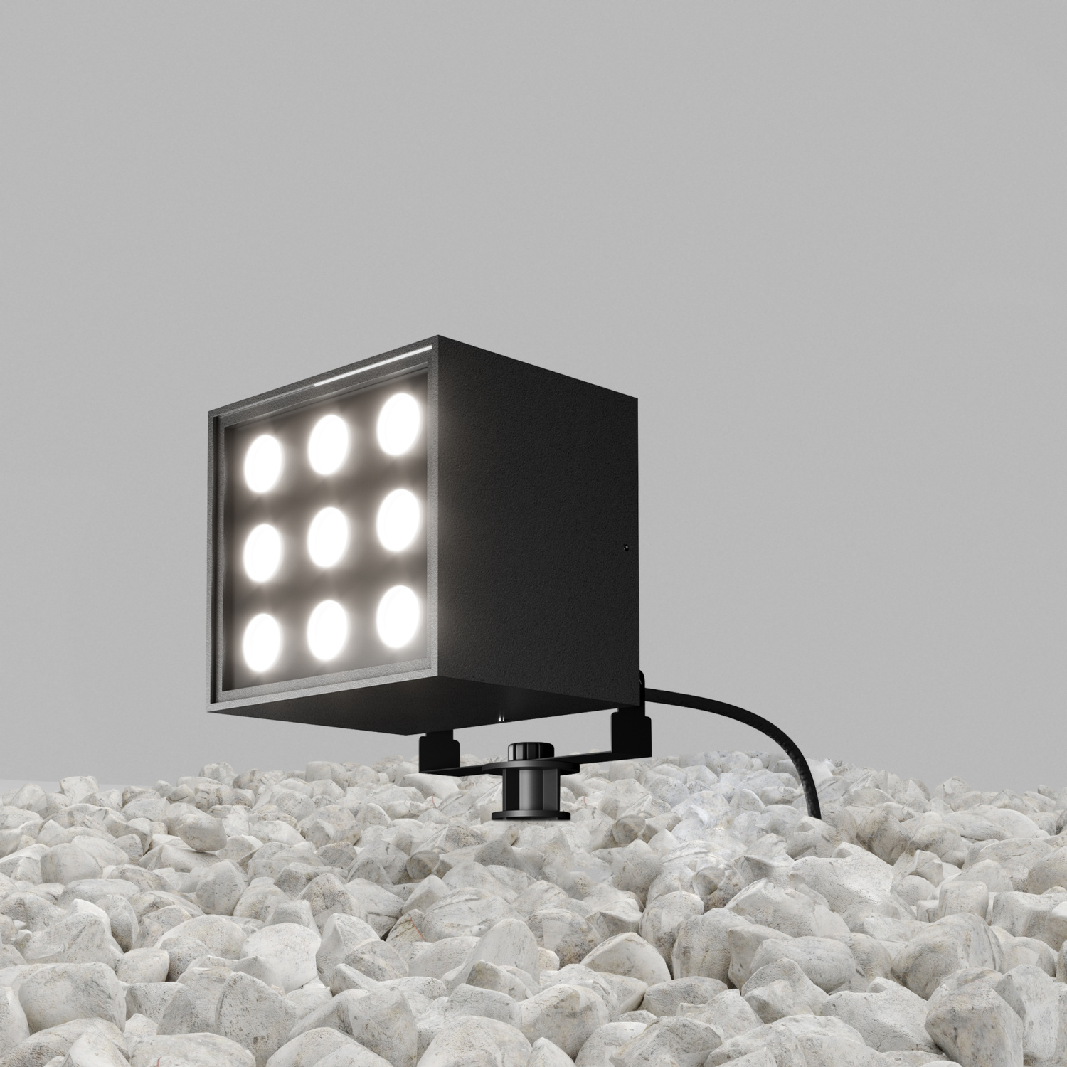 Maytoni Outdoor Ares Ландшафтный светильник цвет: черный O309FL-L18B3K