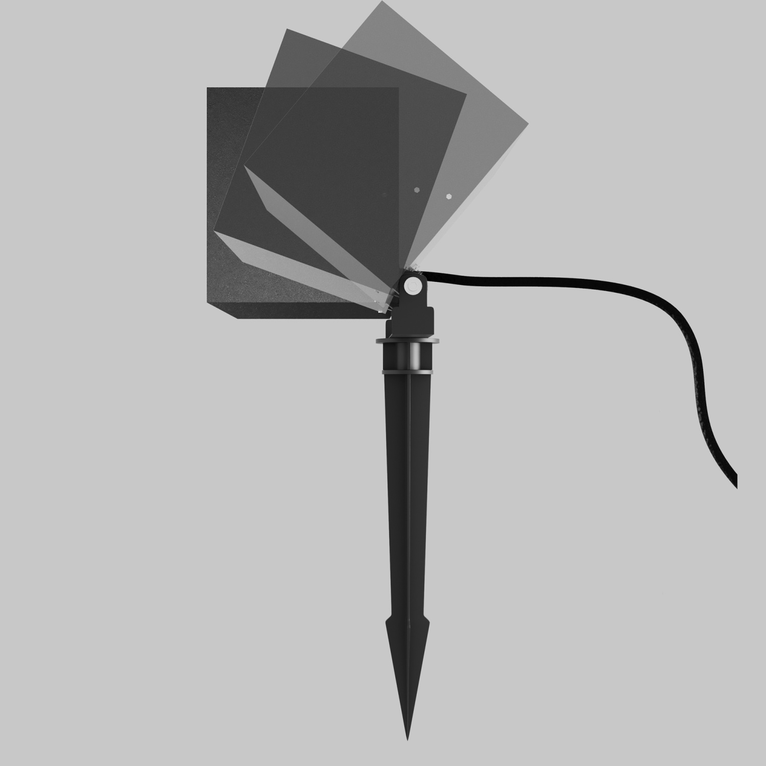 Maytoni Outdoor Ares Ландшафтный светильник цвет: черный O309FL-L18B3K