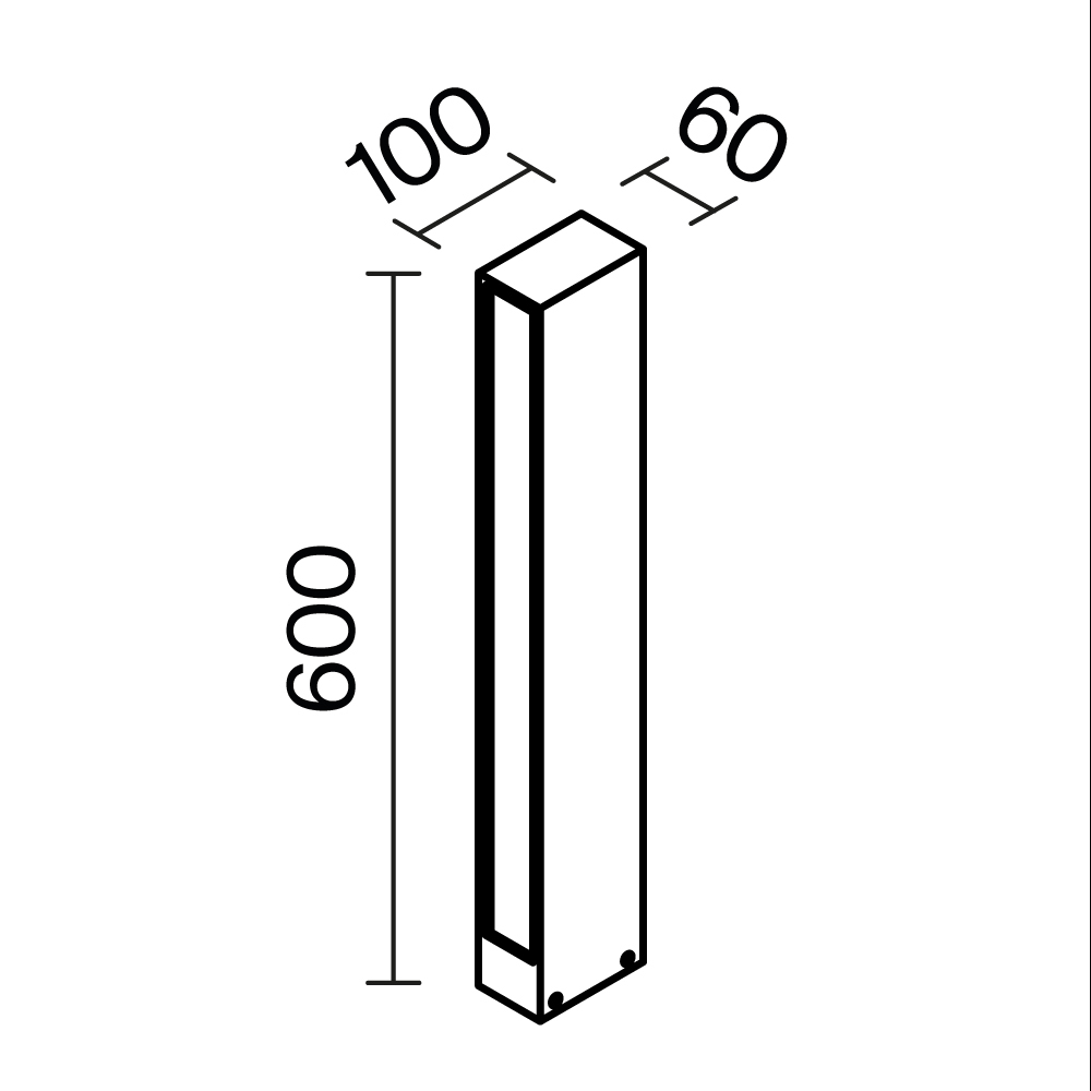 Maytoni Outdoor Hof Ландшафтный светильник цвет: графит O422FL-L12GF