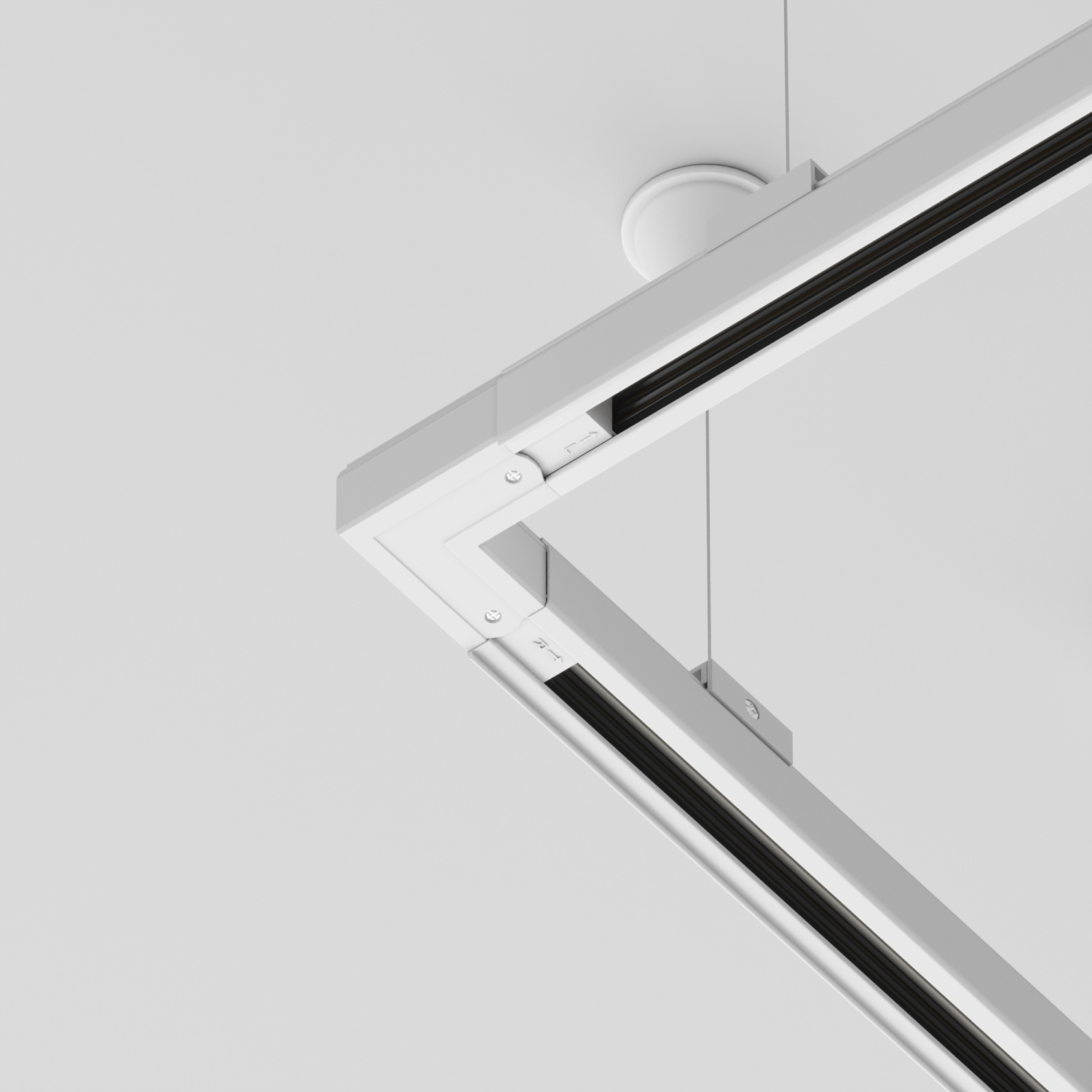 Maytoni Technical Коннектор угловой внешний Trinity белый TRA005CL-31W-L