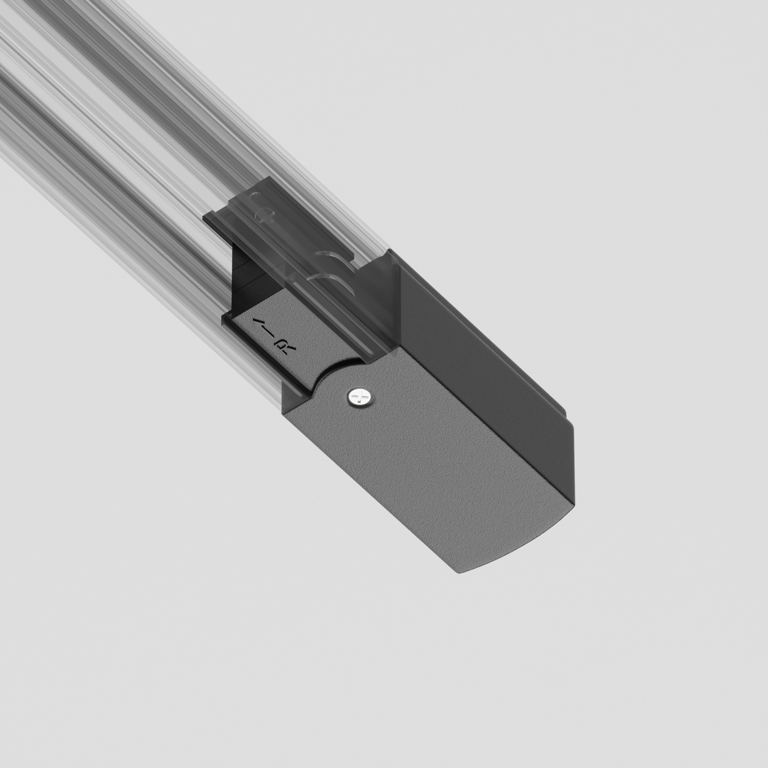 Maytoni Technical Ввод питания правый Trinity черный TRA005B-31B-R