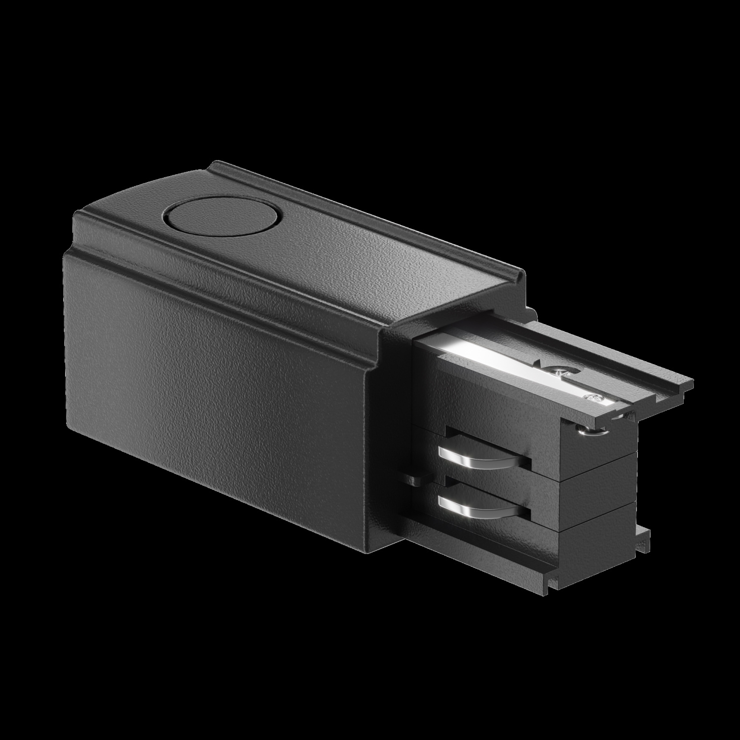 Maytoni Technical Ввод питания левый Trinity черный TRA005B-31B-L