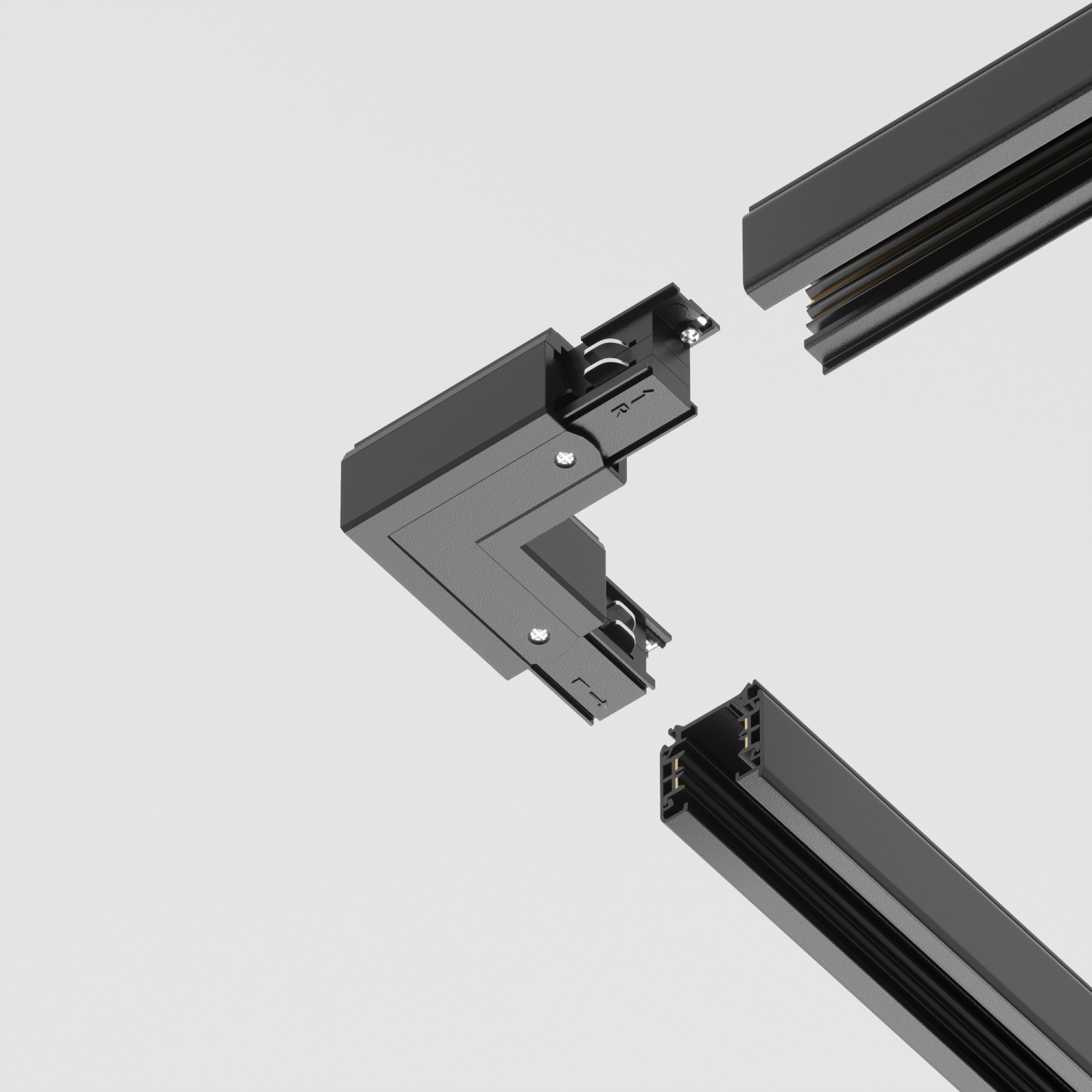 Maytoni Technical Коннектор угловой внутренний Trinity черный TRA005CL-31B-R