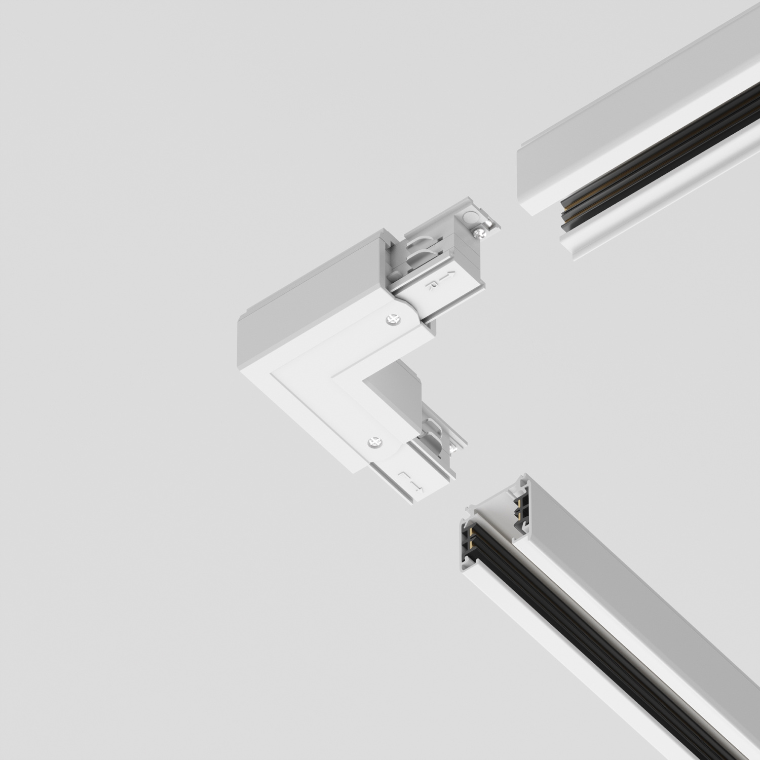 Maytoni Technical Коннектор угловой внутренний Trinity белый TRA005CL-31W-R