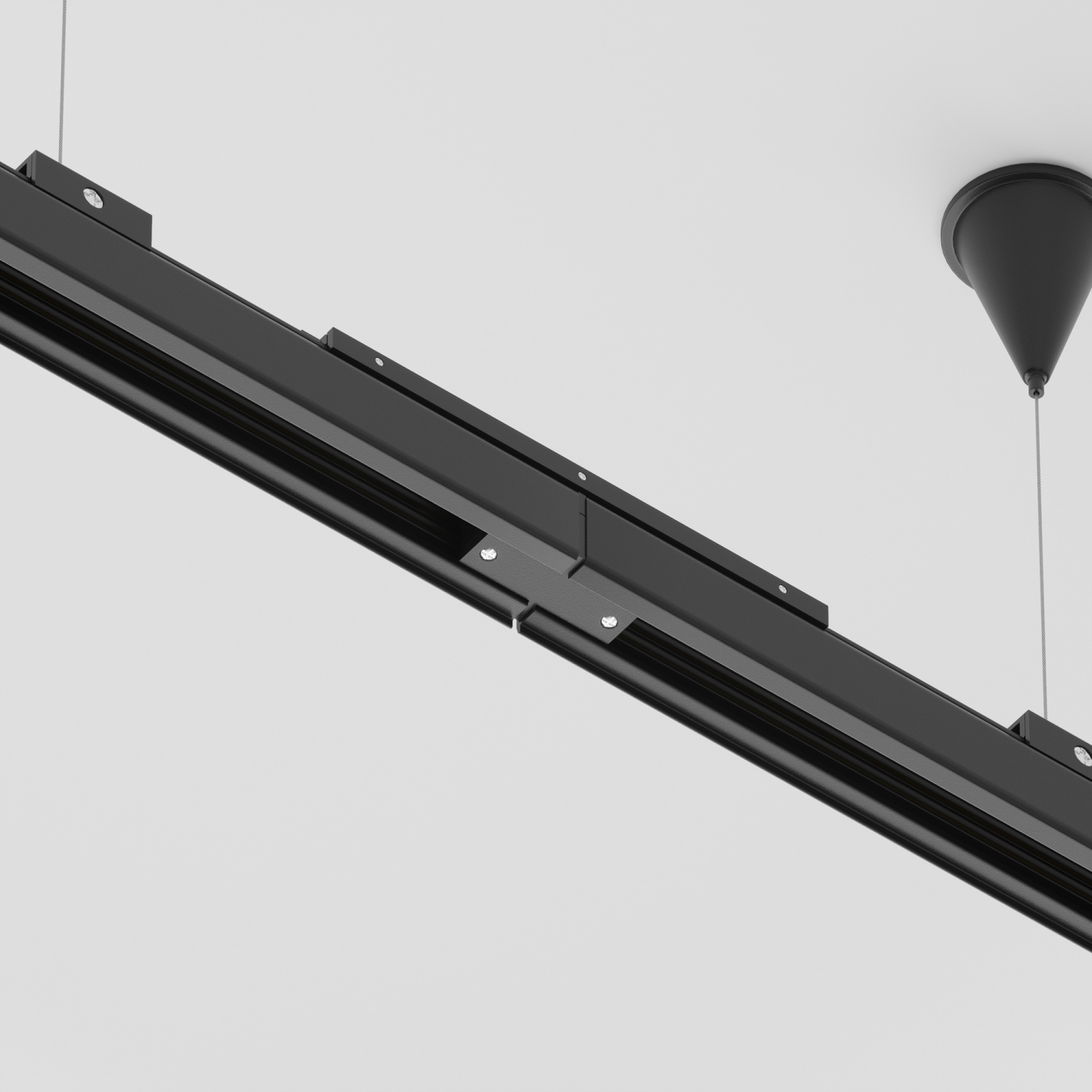 Maytoni Technical Усилитель стыка Trinity черный TRA005TL-31B