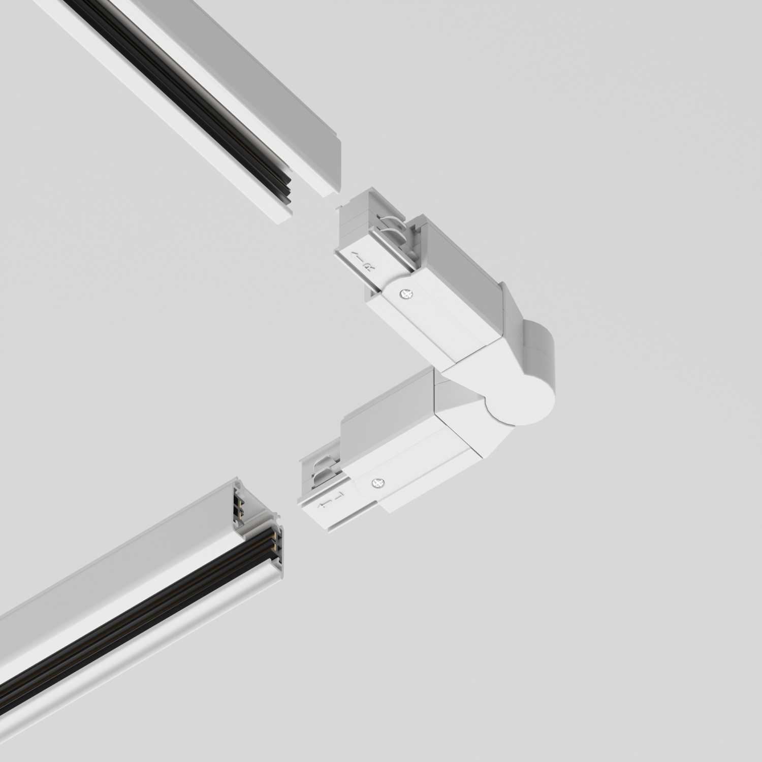 Maytoni Technical Коннектор поворотный шарнирный Trinity белый TRA005CS-31W