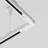 Maytoni Technical Коннектор поворотный шарнирный Trinity белый TRA005CS-31W