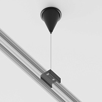 Maytoni Technical Подвес тросовый Trinity черный, 1шт TRA005WS-31B