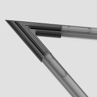 Maytoni Technical Угол-соединитель 45° Gravity встраиваемый черный TRA010CLS-42B