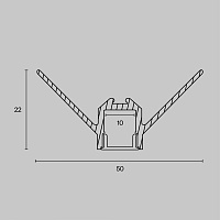 Maytoni Led Strip Профиль ALM-5022-S-2M