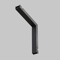 Maytoni Technical Коннектор питания угловой внутренний Basity, черный TRA172ICPC-1B