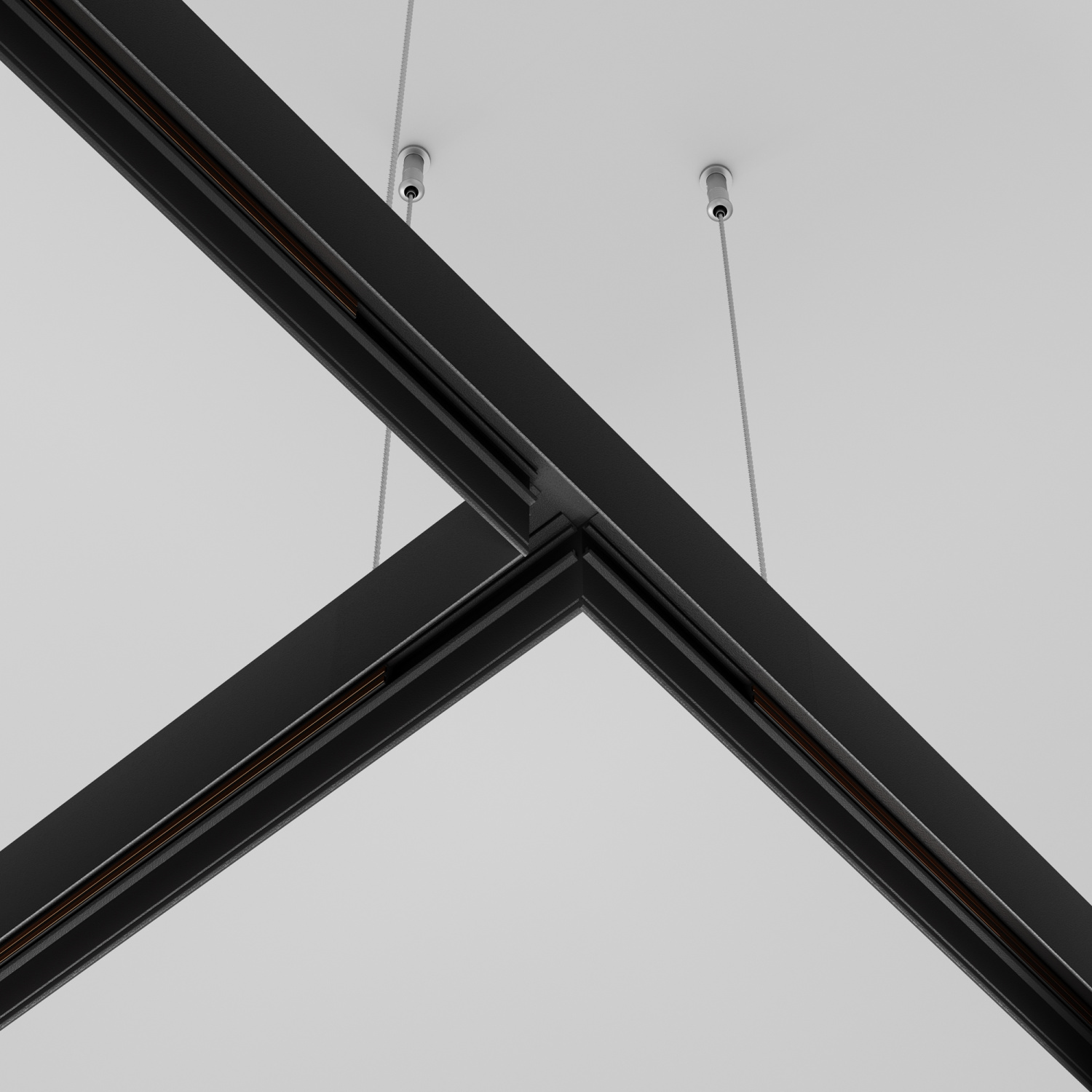 Maytoni Technical Коннектор Т-образный Exility накладной черный TRA034CT-41B