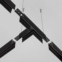 Maytoni Technical Коннектор Т-образный Exility накладной черный TRA034CT-41B